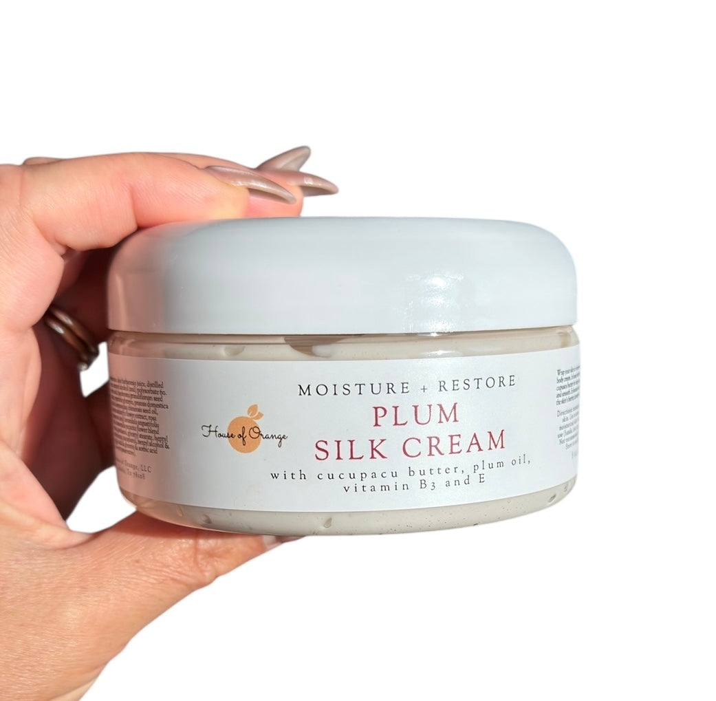 Plum Silk Body Cream