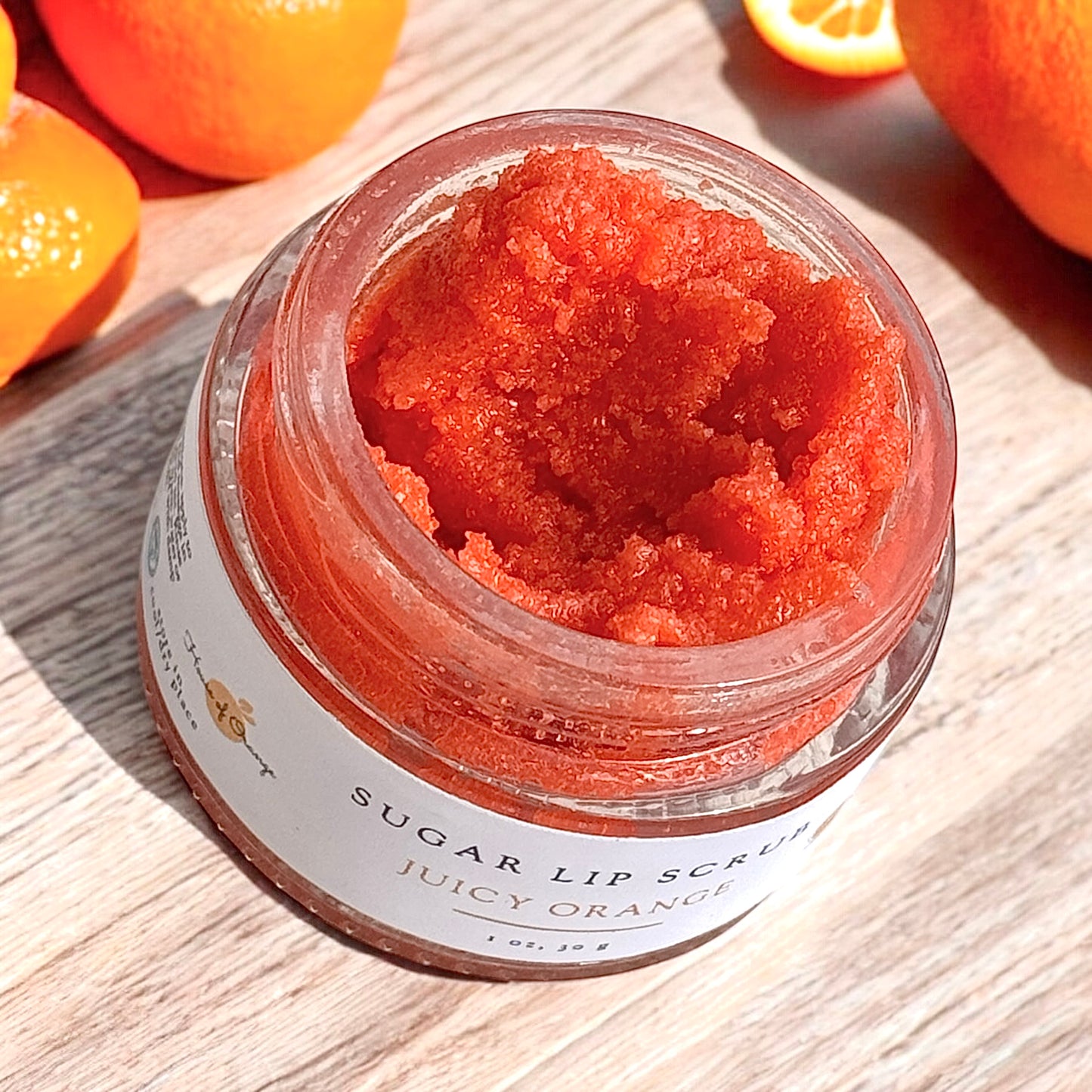 Juicy Orange Lip Scrub
