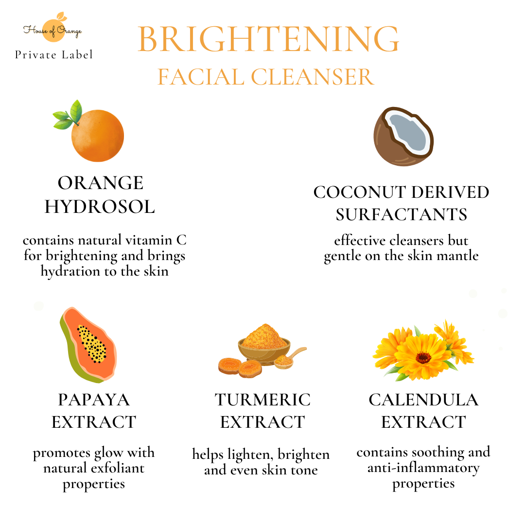 Brightening Facial Cleanser/Dark Spots/Hyperpigmentation