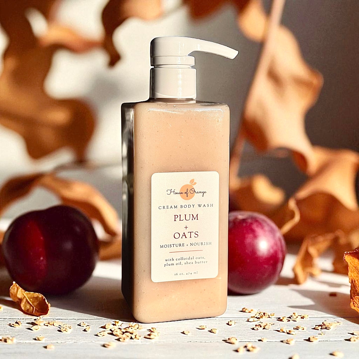 Plum + Oats Body Wash