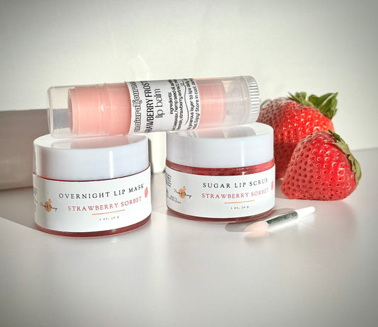 Strawberry Lip Care Set