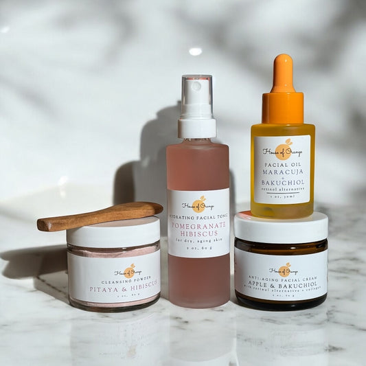 Natural Anti-Aging Facial Care Set