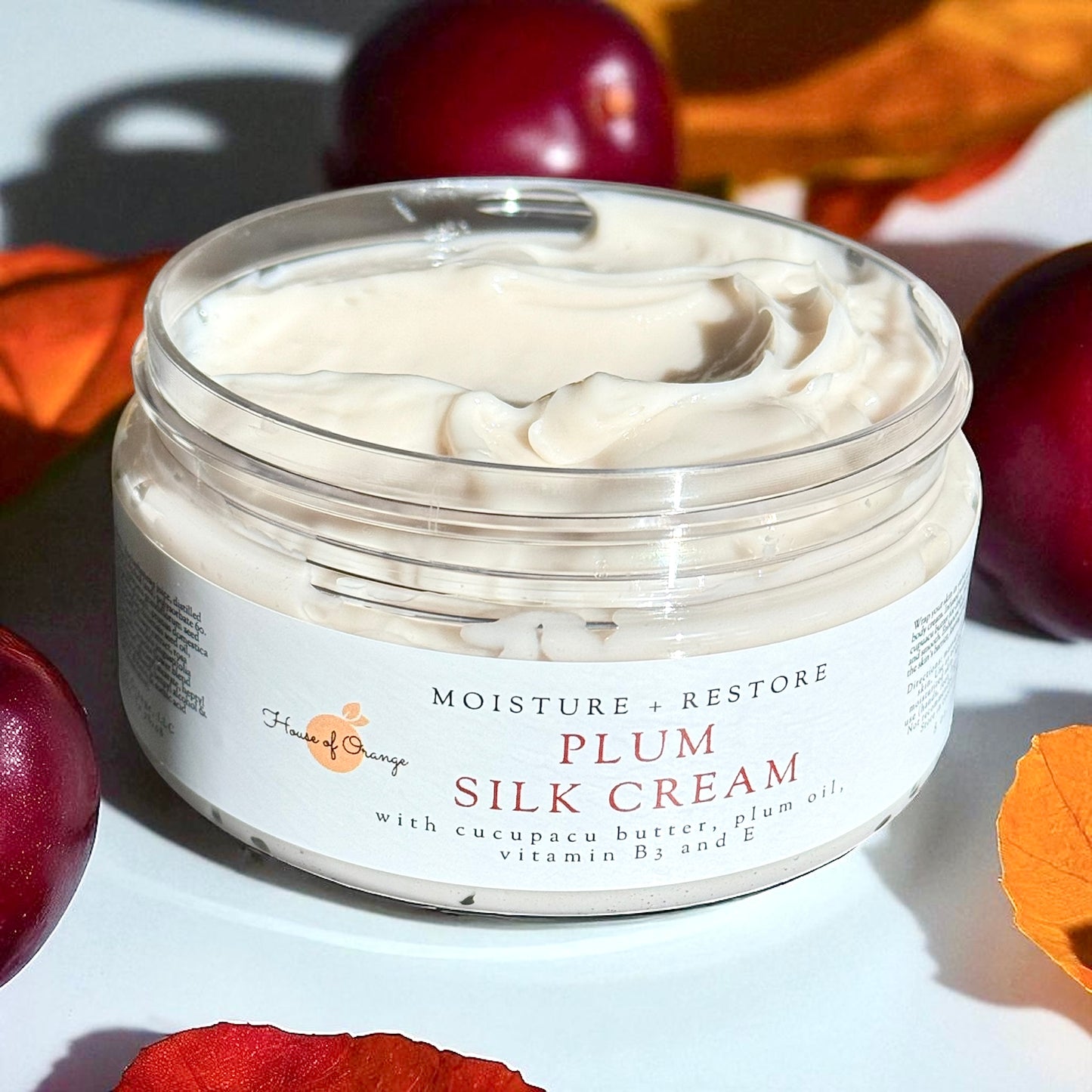Plum Silk Body Cream