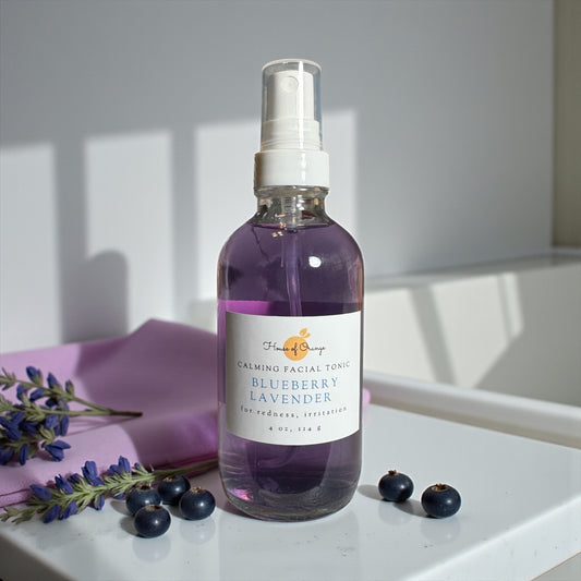 Blueberry Lavender Calming Facial Tonic (redness, sensitivity, irritation)