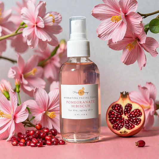 Pomegranate Hibiscus Hydrating Facial Tonic (hydrating, anti-aging)
