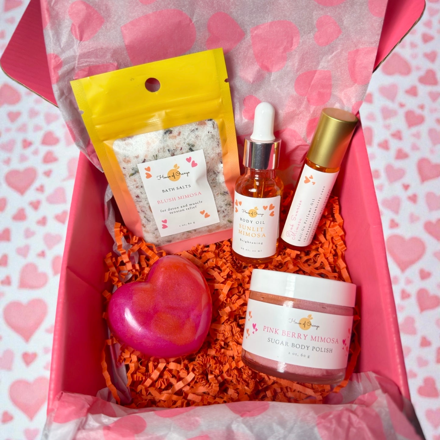 Blush & Bloom-Mimosa Mini Bath & Body Set