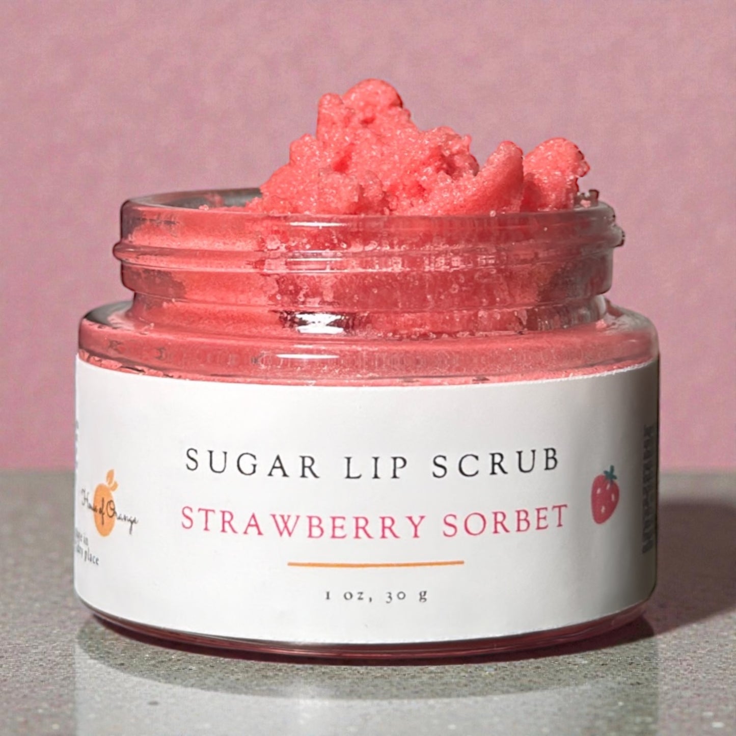 Strawberry Sugar Lip Scrub