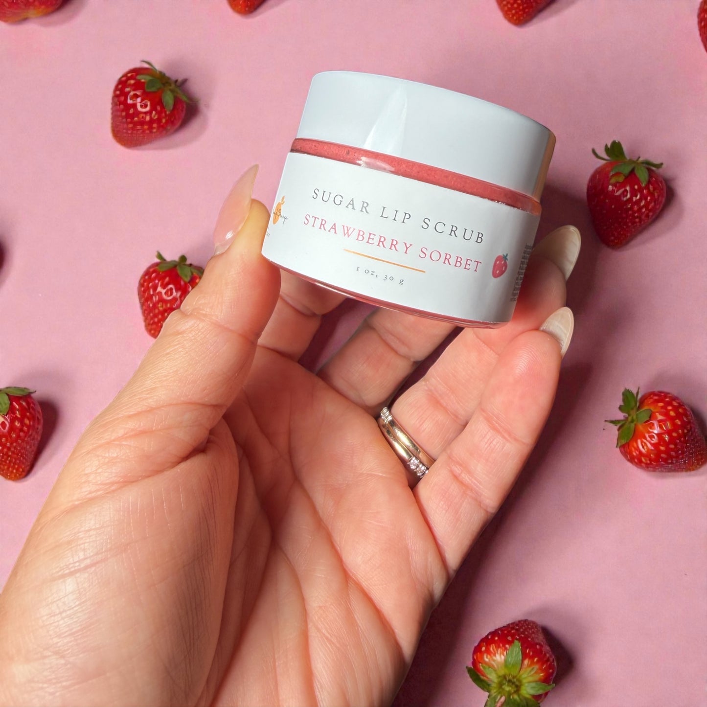 Strawberry Sugar Lip Scrub