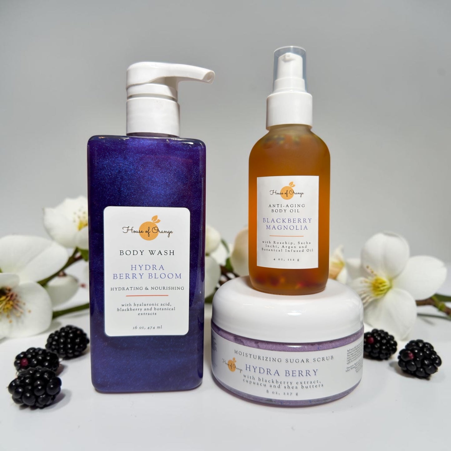 Hydra Berry Bath Set