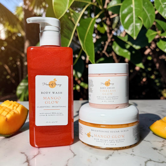 Mango Glow Bath & Body Set