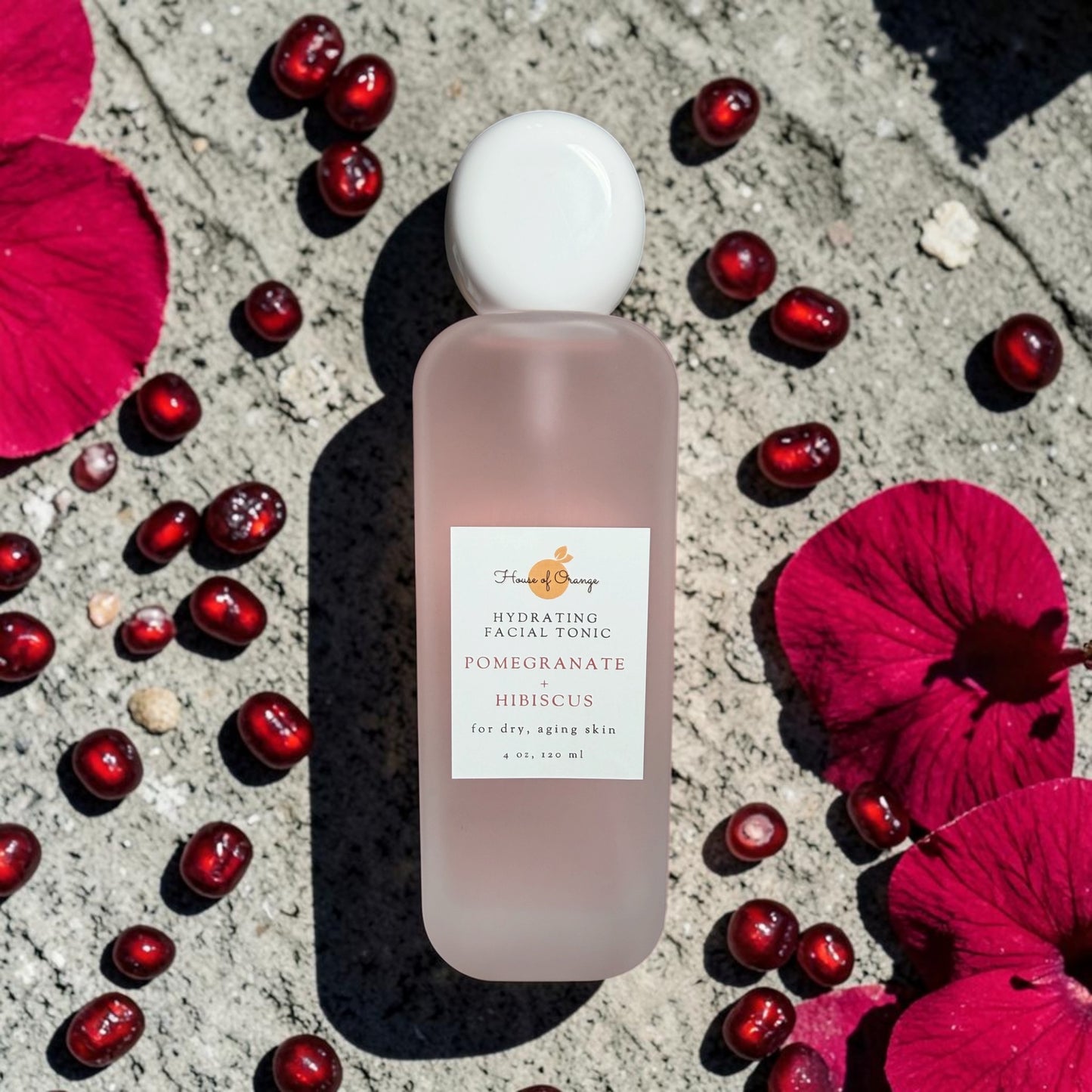 Pomegranate Hibiscus Hydrating Facial Tonic (hydrating, anti-aging)