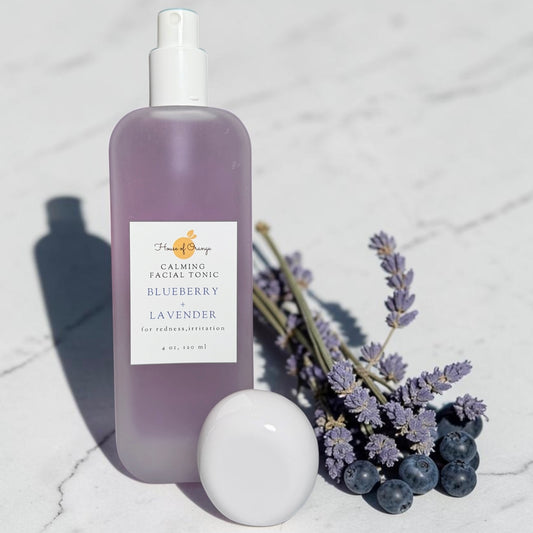 Blueberry Lavender Calming Facial Tonic (redness, sensitivity, irritation)