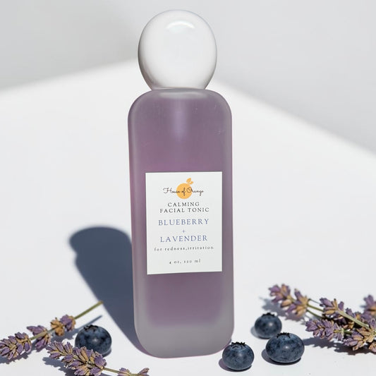 Blueberry Lavender Calming Facial Tonic (redness, sensitivity, irritation)