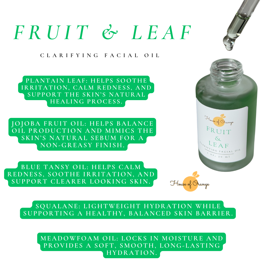 Fruit & Leaf Clarifying Facial Oil