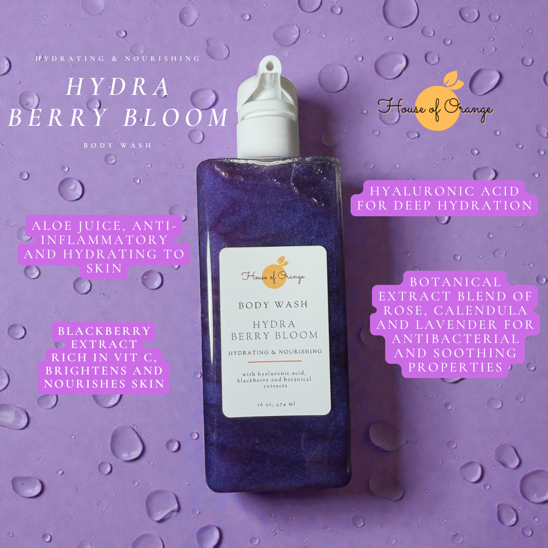 Hydra Berry Bloom- Hydrating & Nourishing Body Wash