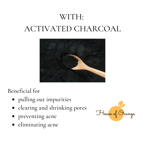 Charcoal & Fruit AHA Facial Cleanser