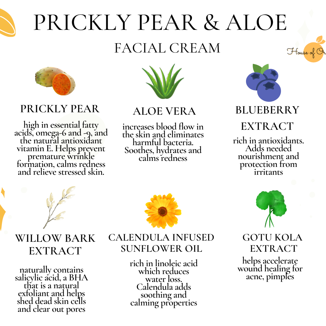 Prickly Pear & Aloe Non-Comedogenic Facial Cream