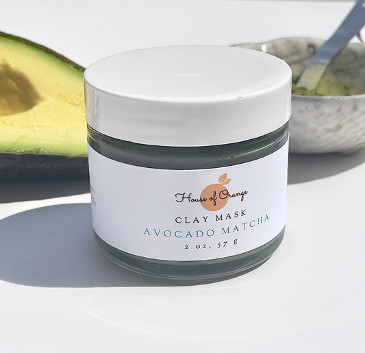 Avocado Matcha Calming Clay Mask