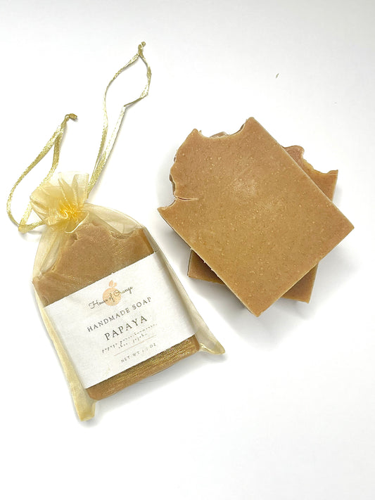 Restock Sept 25-Papaya Brightening Soap Bar
