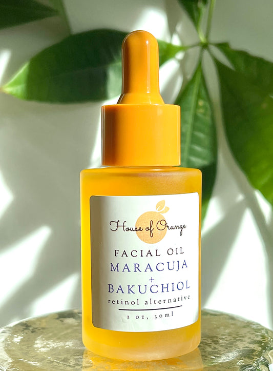 Maracuja & Bakuchiol Facial Oil (Retinol Alternative)